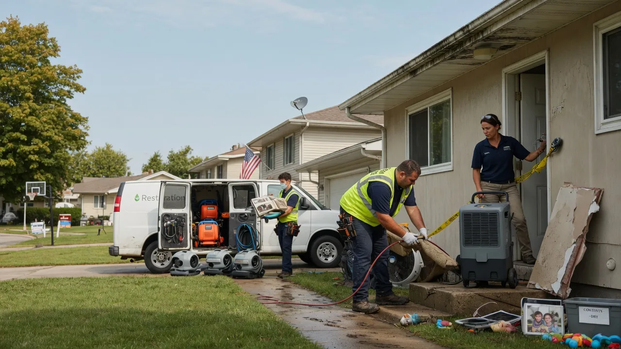 Water Damage Restoration in Rocklin, CA near me